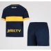 Maglie da calcio Boca Juniors Prima Maglia Bambino 2025-26 Manica Corta + Pantaloni corti)
